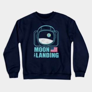 The Astronaut's View of Earth from the Moon. Crewneck Sweatshirt